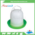 2015 new 8.0L straight type high quality plastic white green crown high quality poultry drinkers